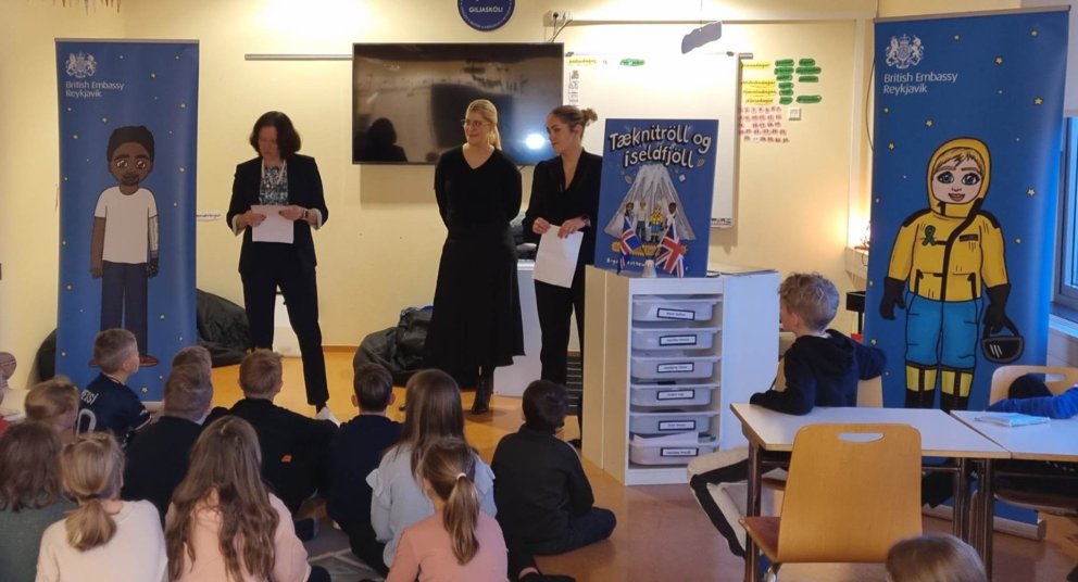 Heimsókn Dr. Bryony Mathew