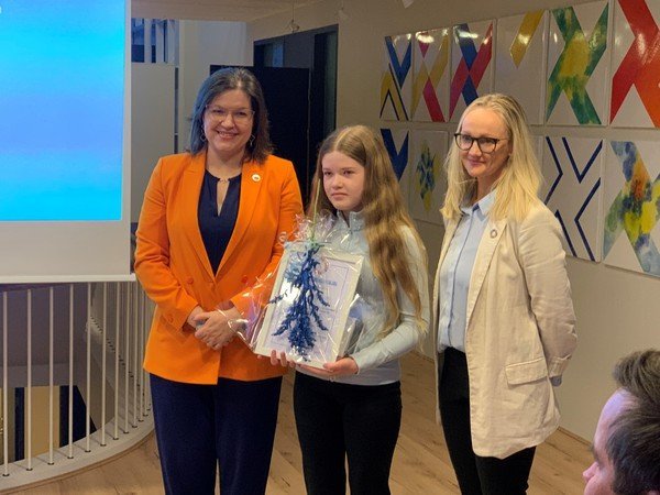 Ída Kolbrá 8.bekk vann til verðlauna