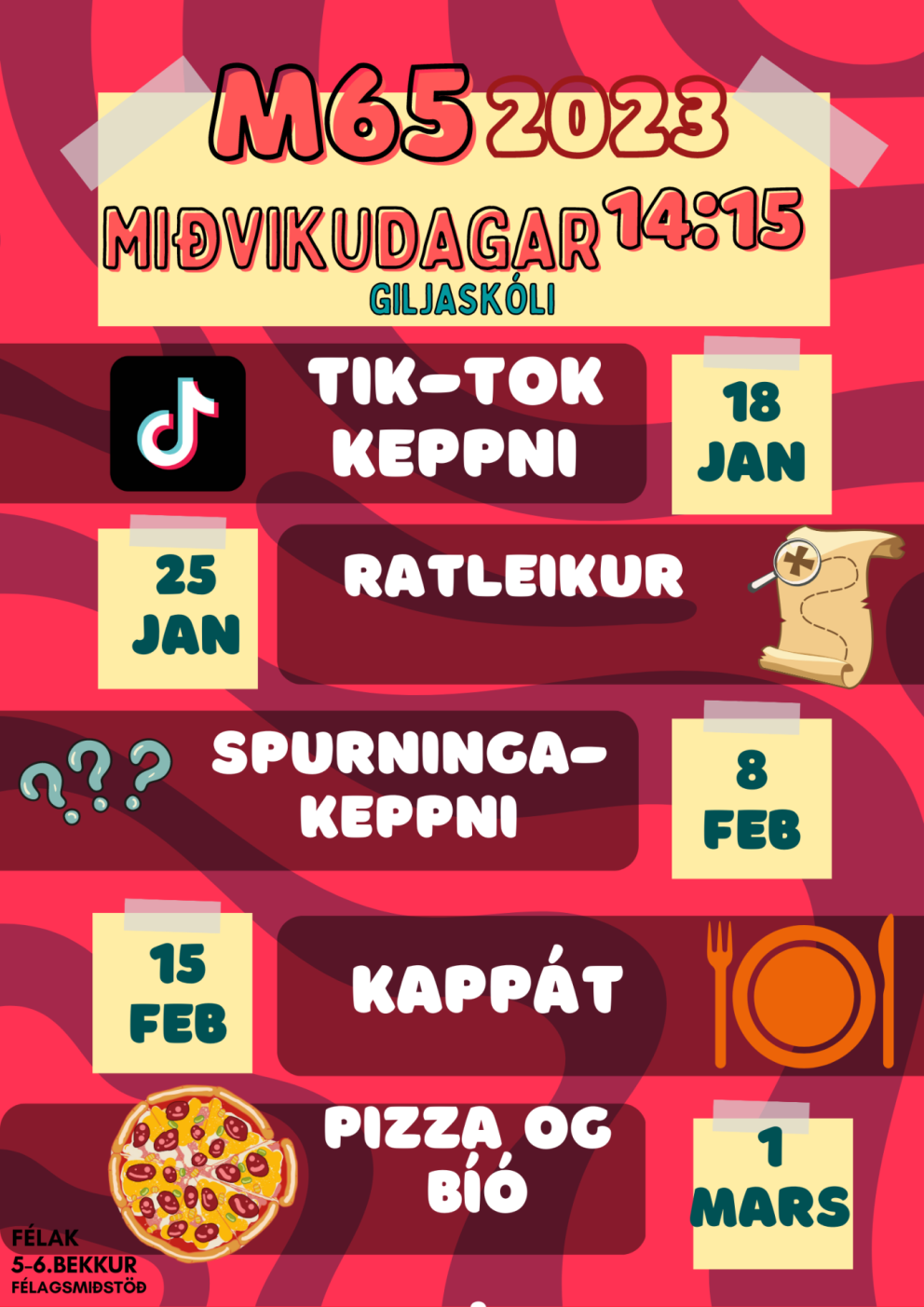 Klúbbastarf 5. - 6. bekk