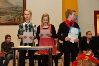 Stóra upplestarkeppnin - úrslit