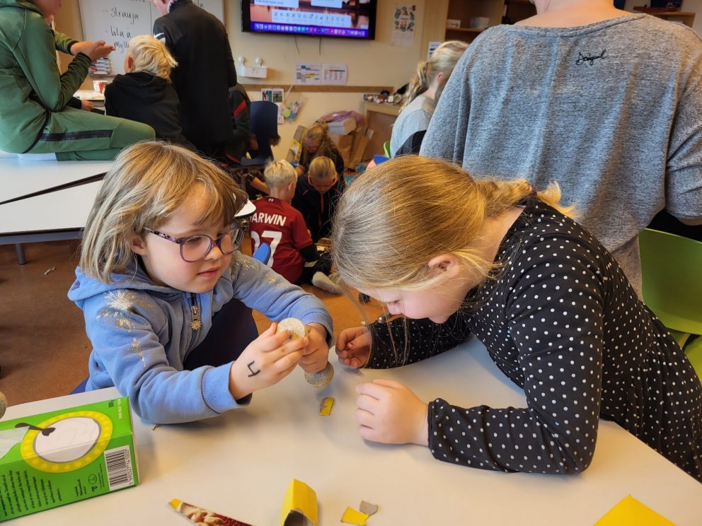 Vel heppnuðum þemadögum hjá 1. - 7. bekk lokið