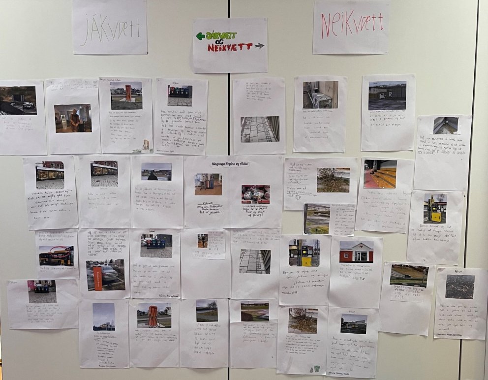 Betri heimabyggð - verkefni í 7. bekk Giljaskóla