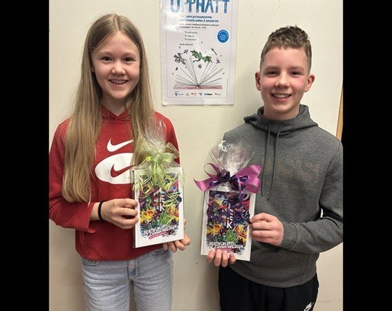 Upphátt 2025- upplestrarkeppni hjá 7. bekk