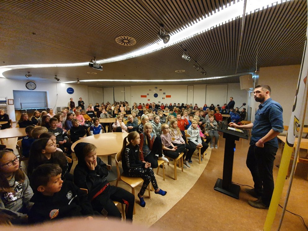 Barnabókahöfundar í heimsókn