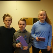 Stóra upplestrarkeppnin í Giljaskóla