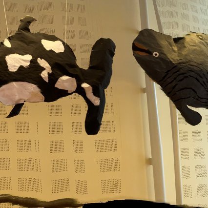 Hvalaþema í 4. bekk