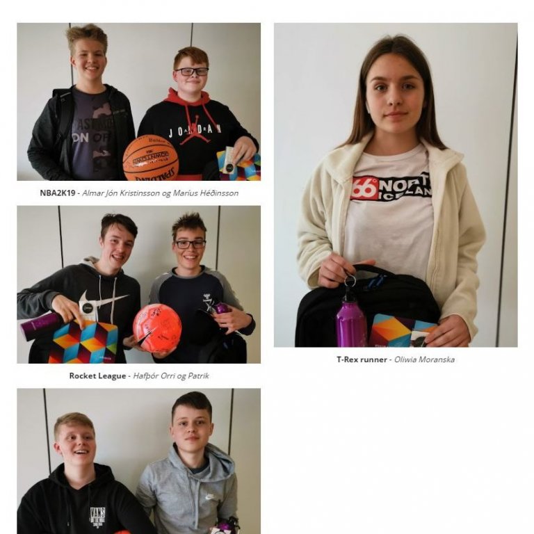 Rafíþróttamót grunnskólanna á Akureyri