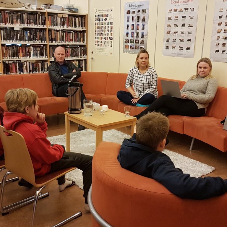 Heimsókn bæjarfulltrúa