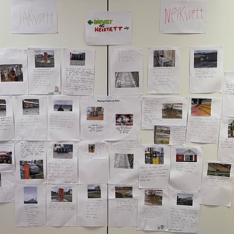 Betri heimabyggð - verkefni í 7. bekk Giljaskóla